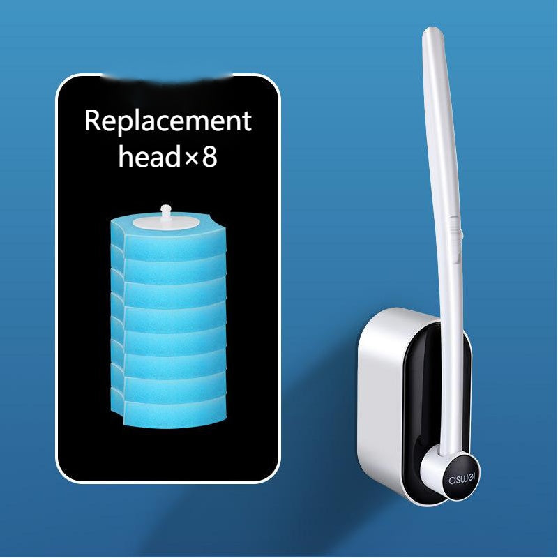 Disposable No Dead Angle Toilet Cleaning Brush